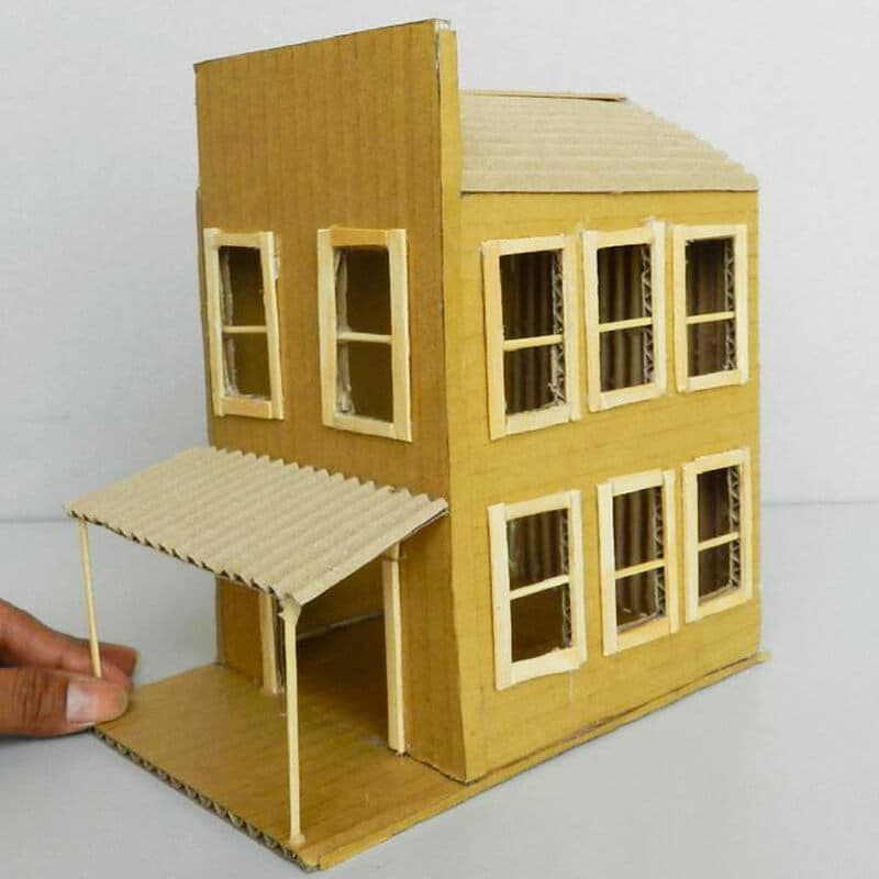 cardboard building 10