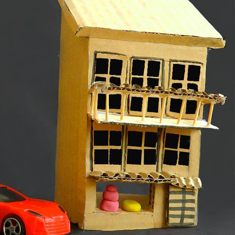 cardboard building 8