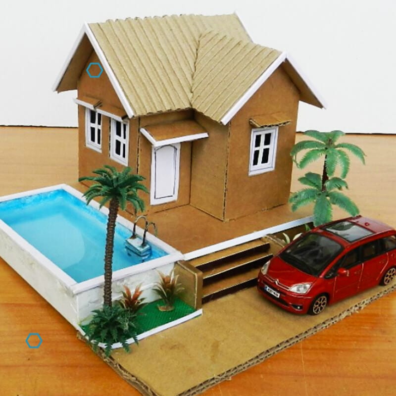 cardboard house 102