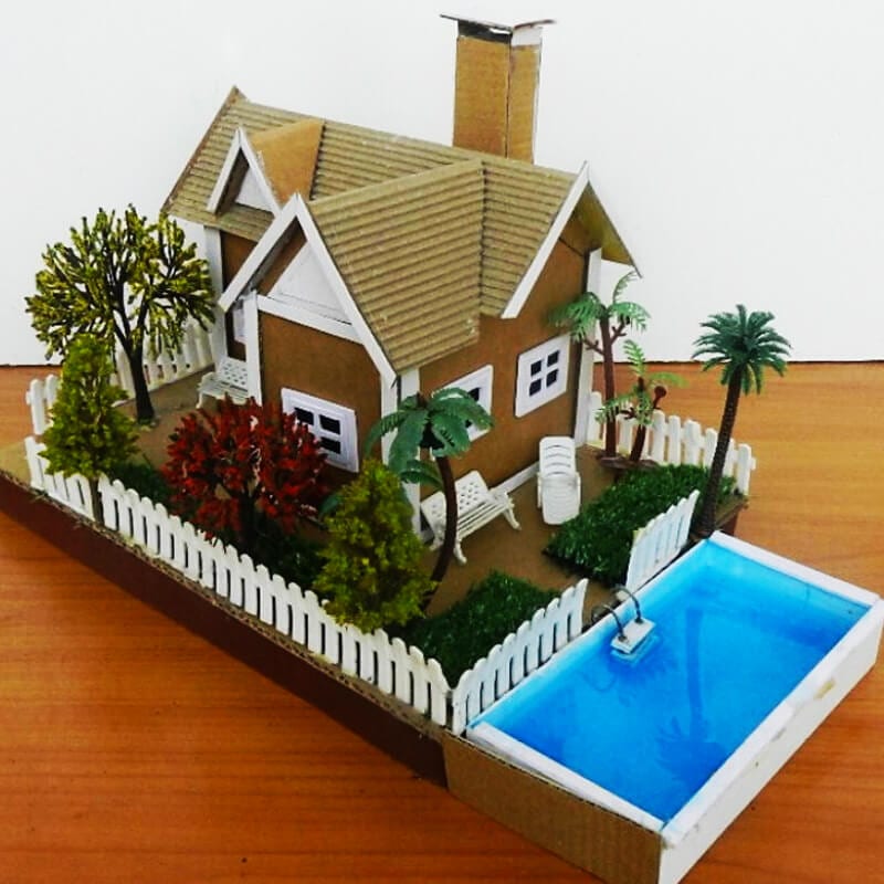 cardboard house 103