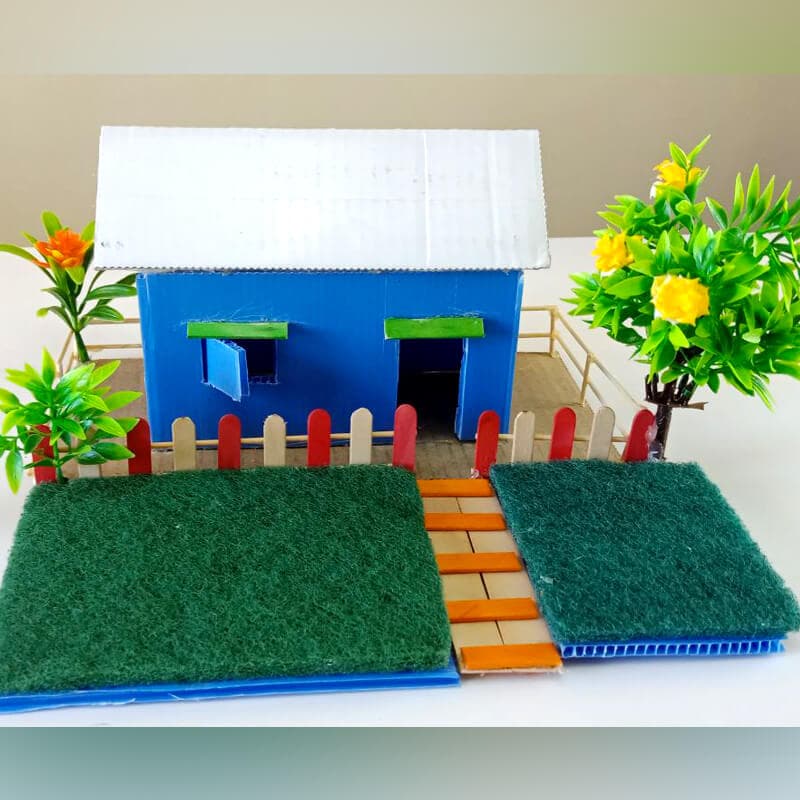 cardboard house 11