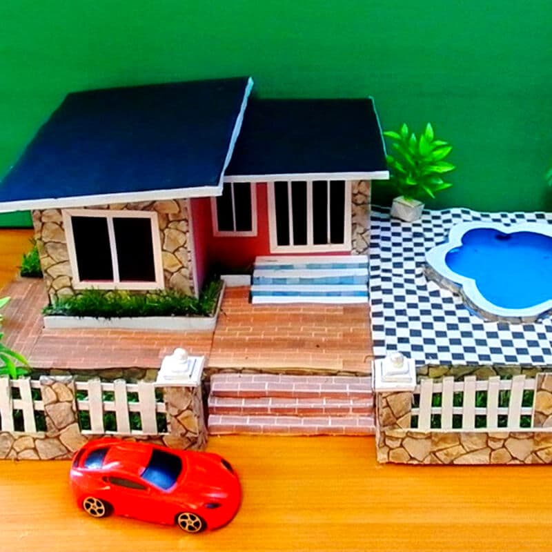 cardboard house 14