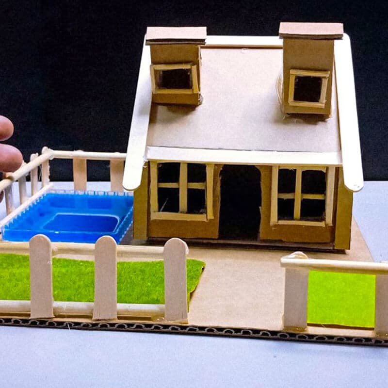 cardboard house 26