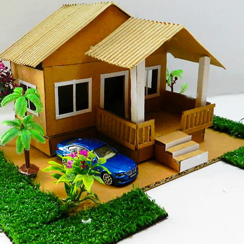 cardboard house 30