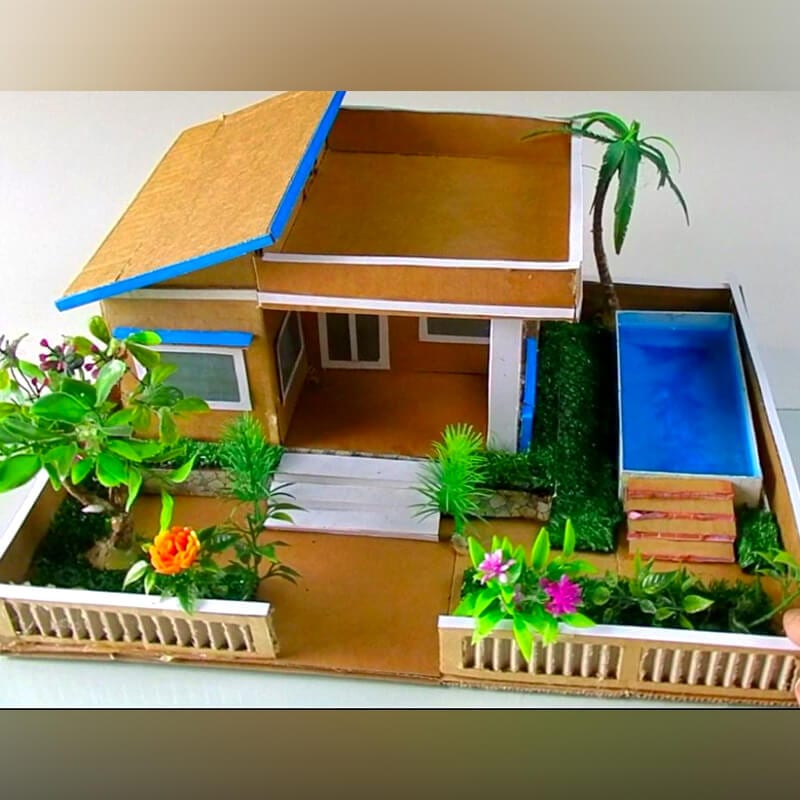 cardboard house 42
