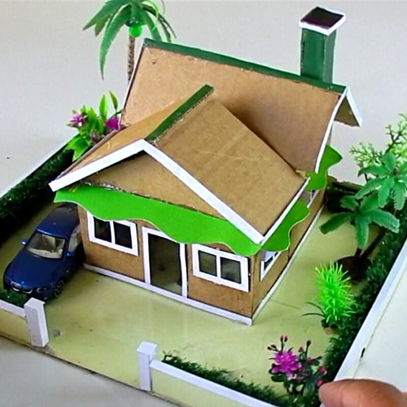 cardboard house 43