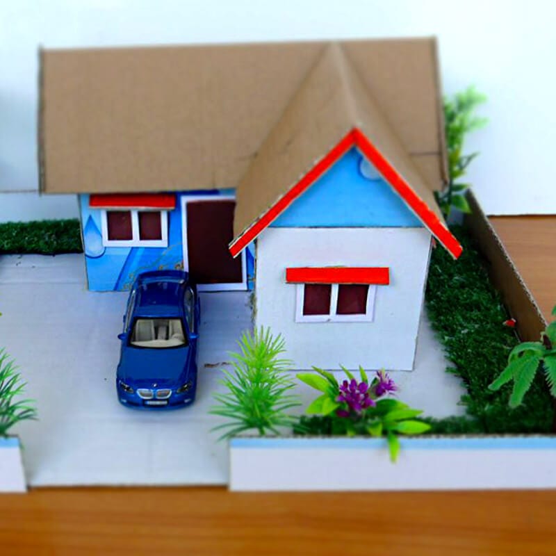 cardboard house 47