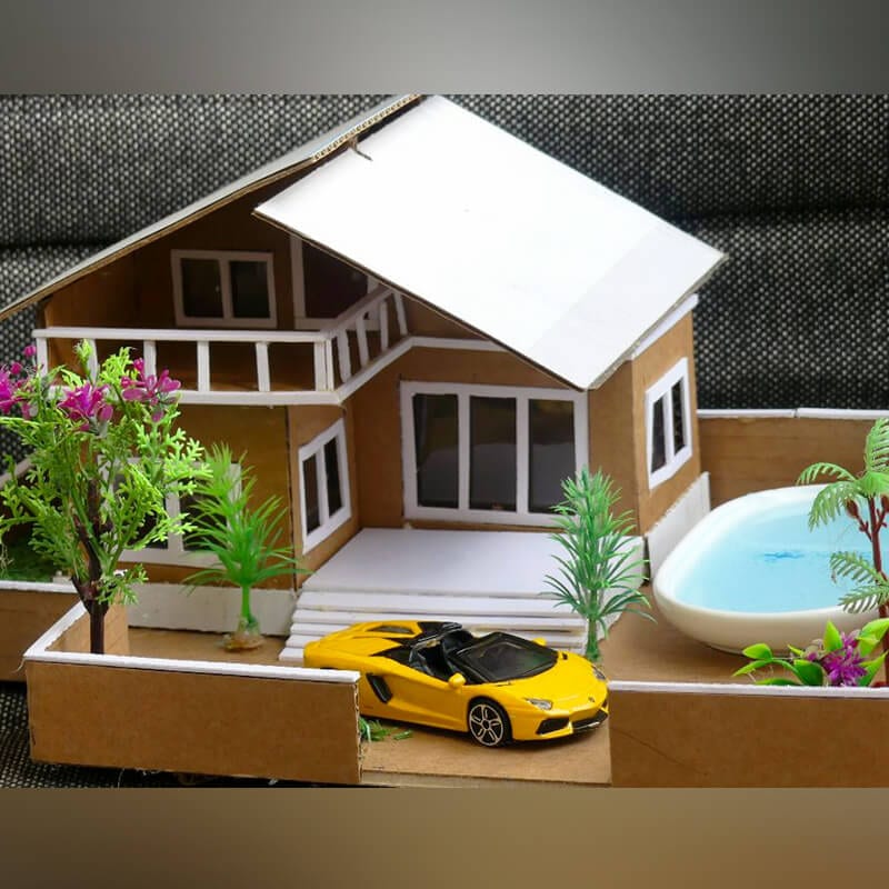 cardboard house 48