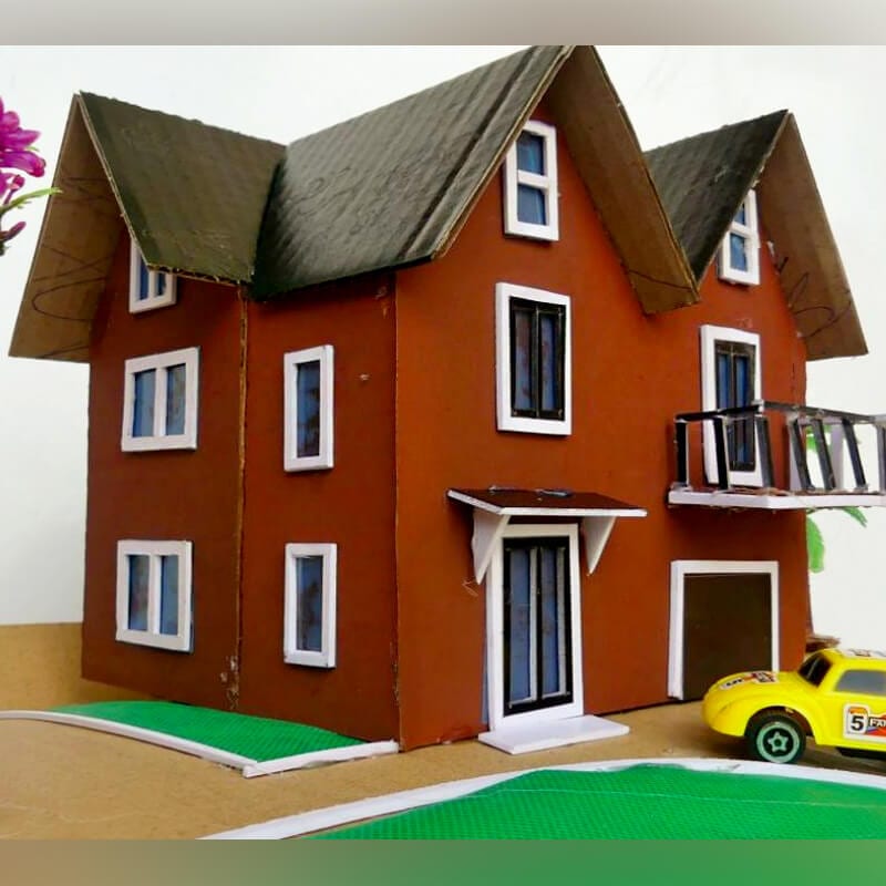 cardboard house 53