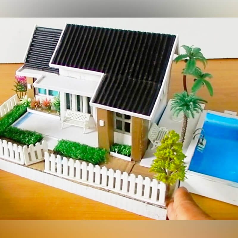 cardboard house 70