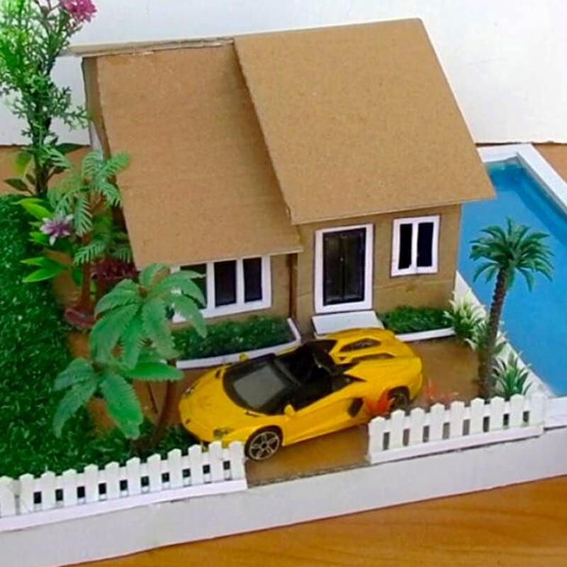 cardboard house 75