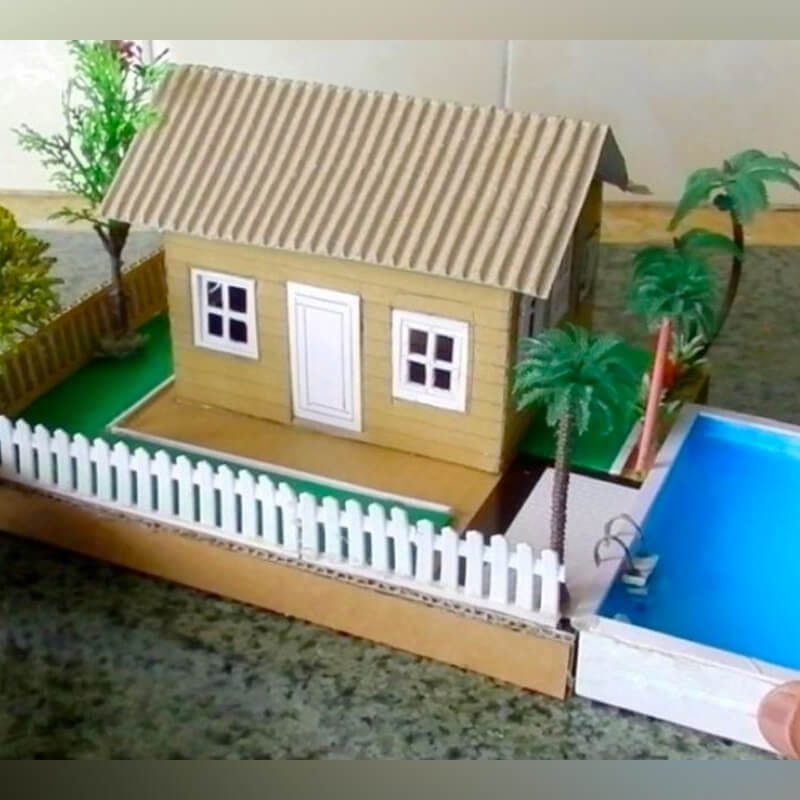 cardboard house 78