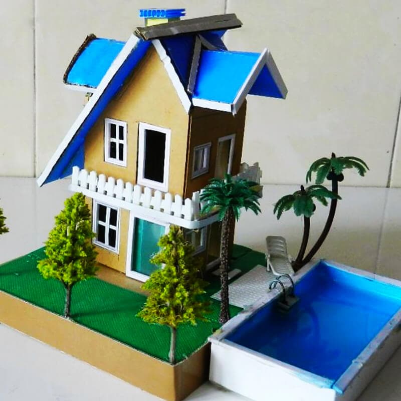 cardboard house 88