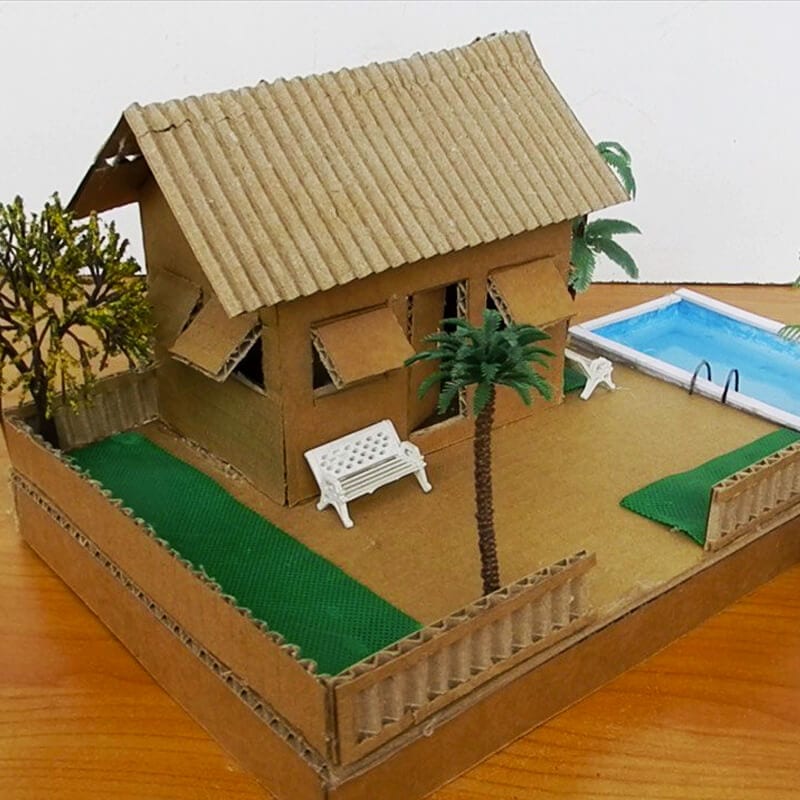 cardboard house 95
