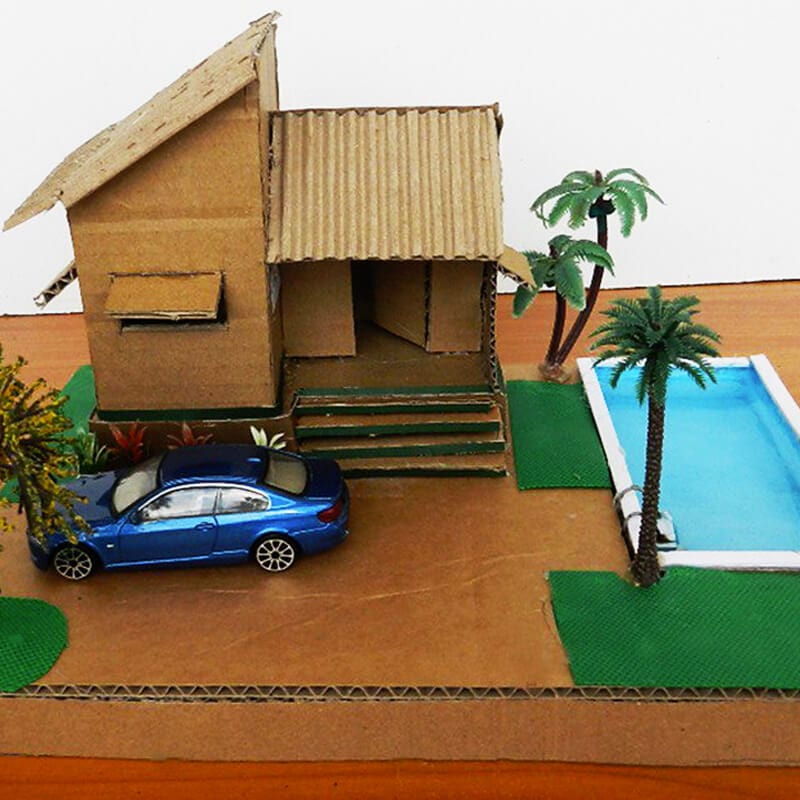 cardboard house 97