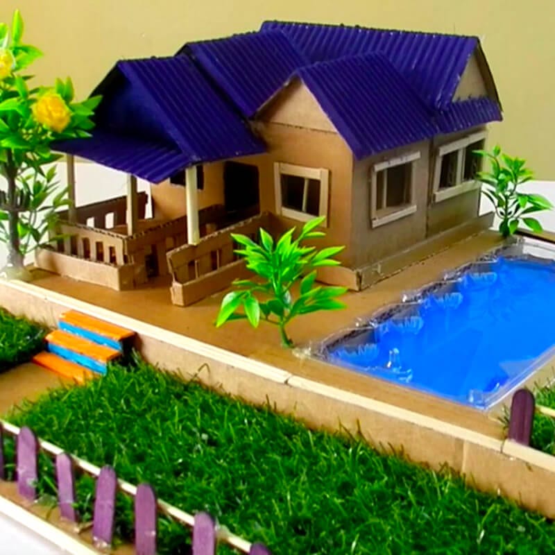 cardboard villa house 12