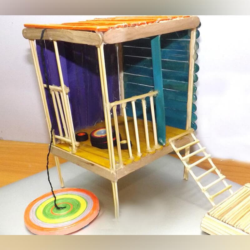 miniature tree house 14