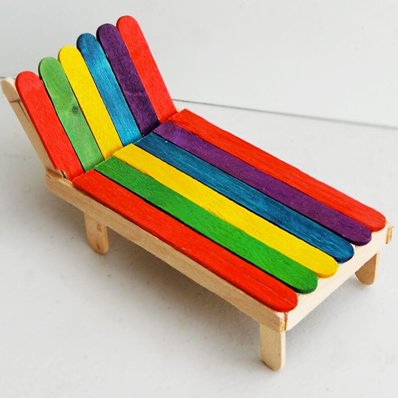popsicle stick relaxing chair 3