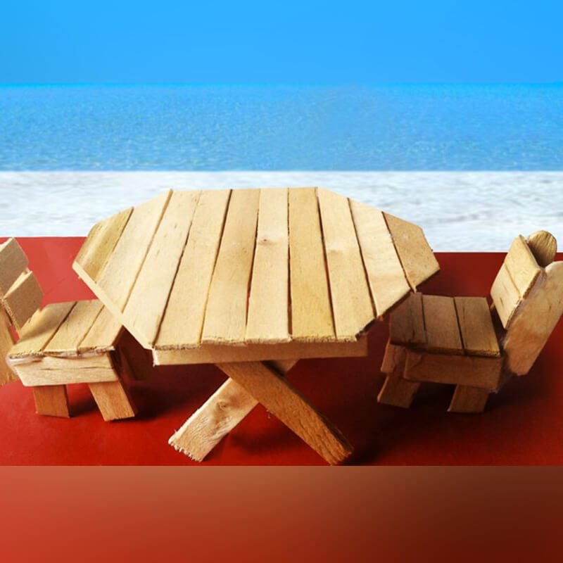 popsicle stick table 5