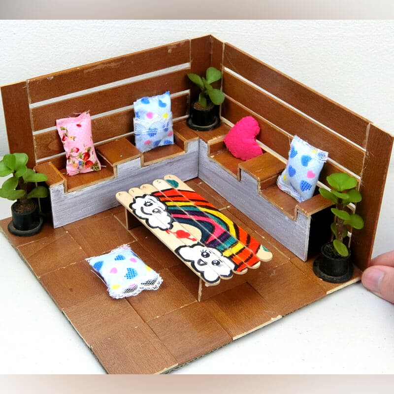 13 wooden dollhouse