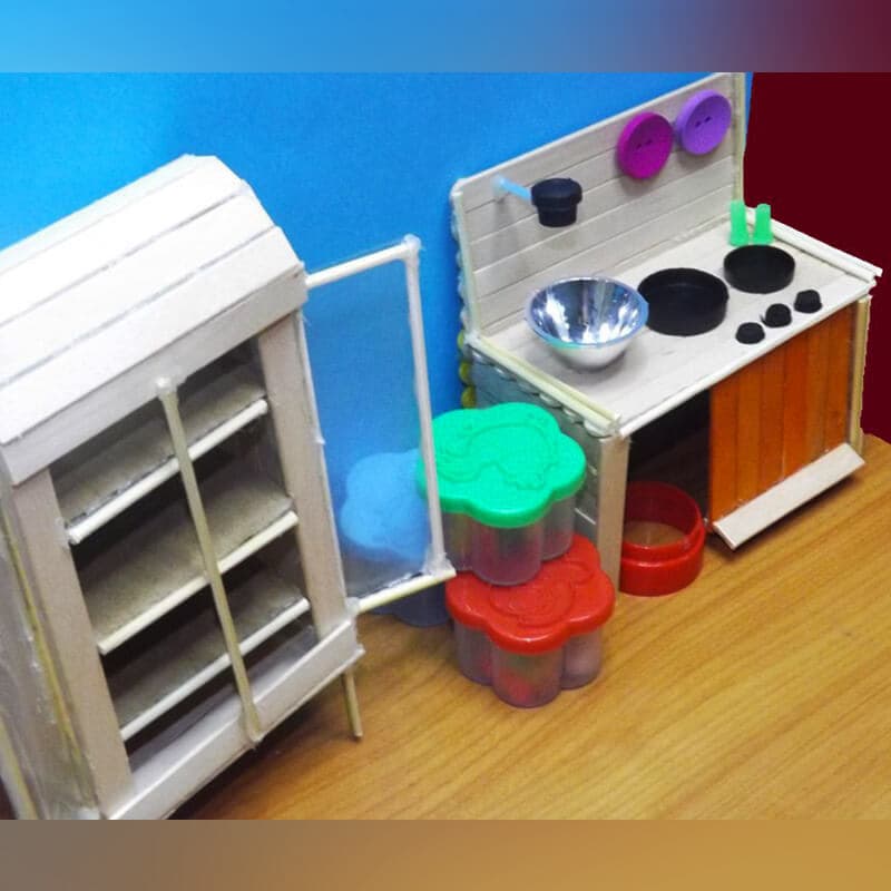 17 popsicle stick kitchen