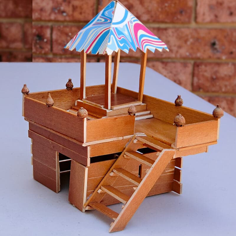 5 wooden house 23