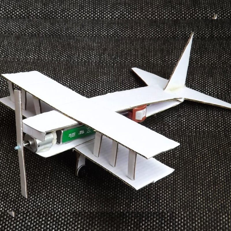 cardboard airplane 1