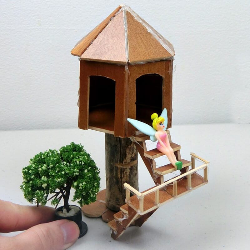 miniature tree house 5
