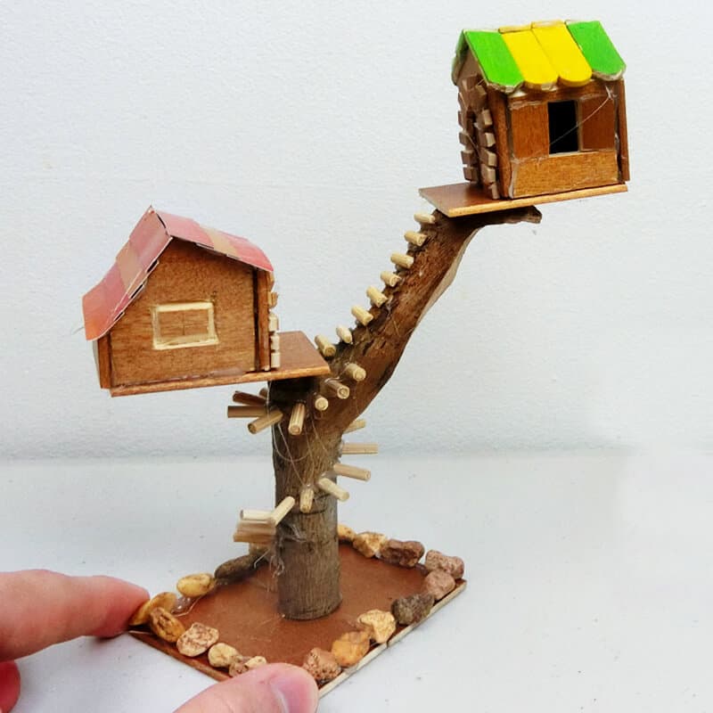 miniature treehouse 26