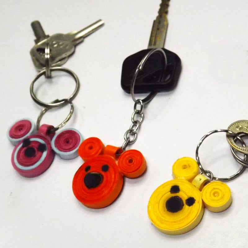 paper keychain 26