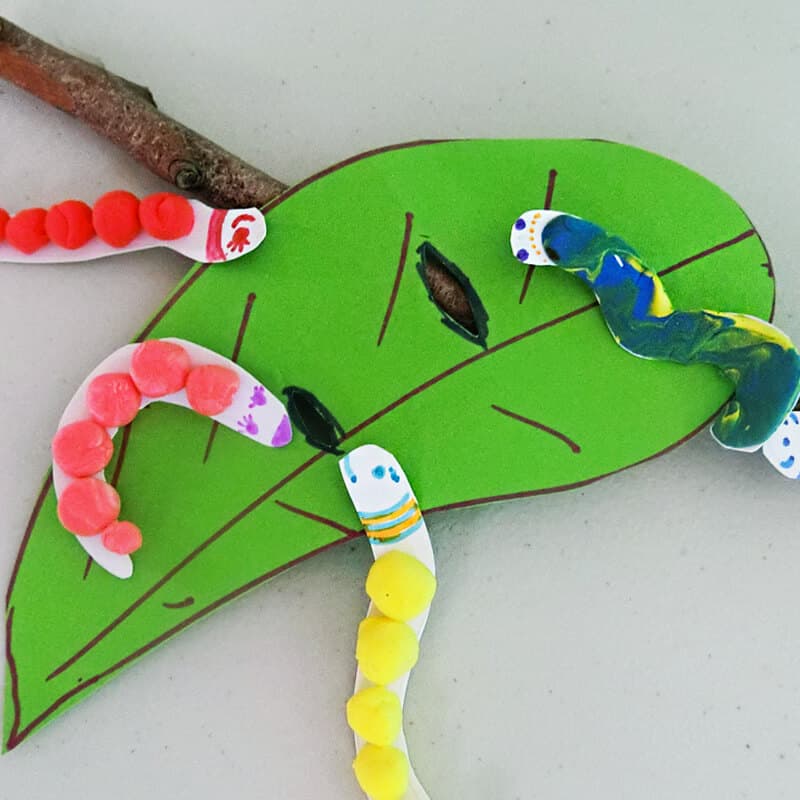 paper worm craft kid 29
