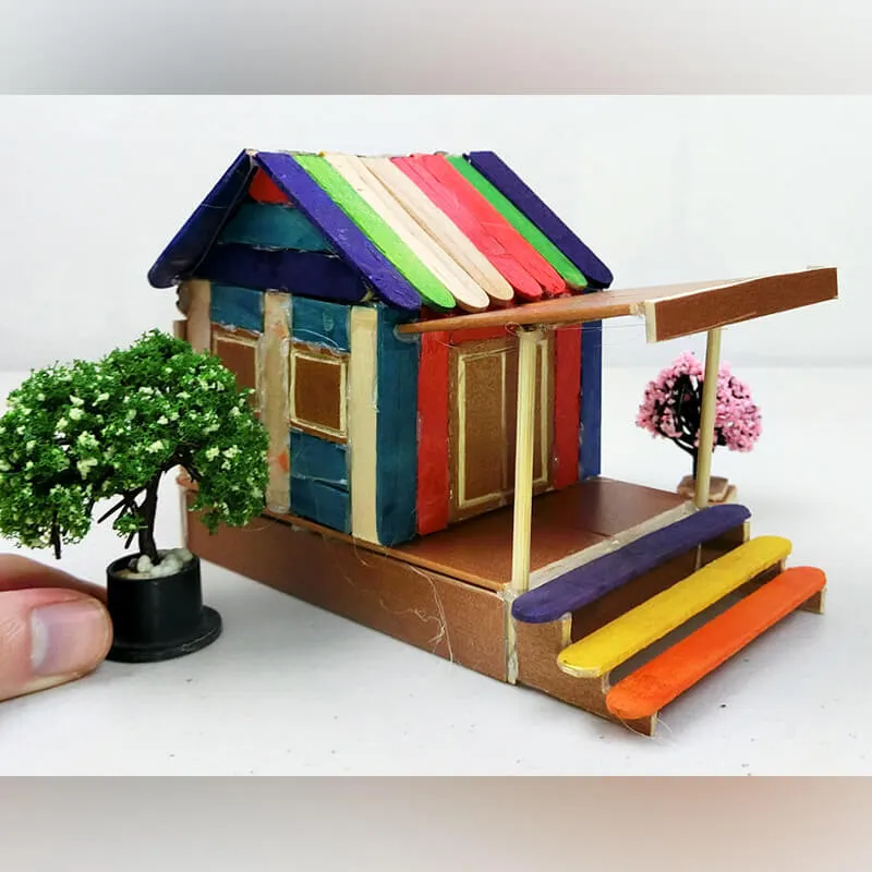 miniature popstick house 20