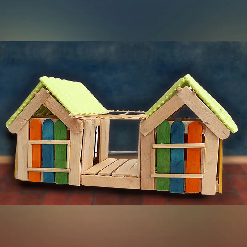 popsicle stick house 10