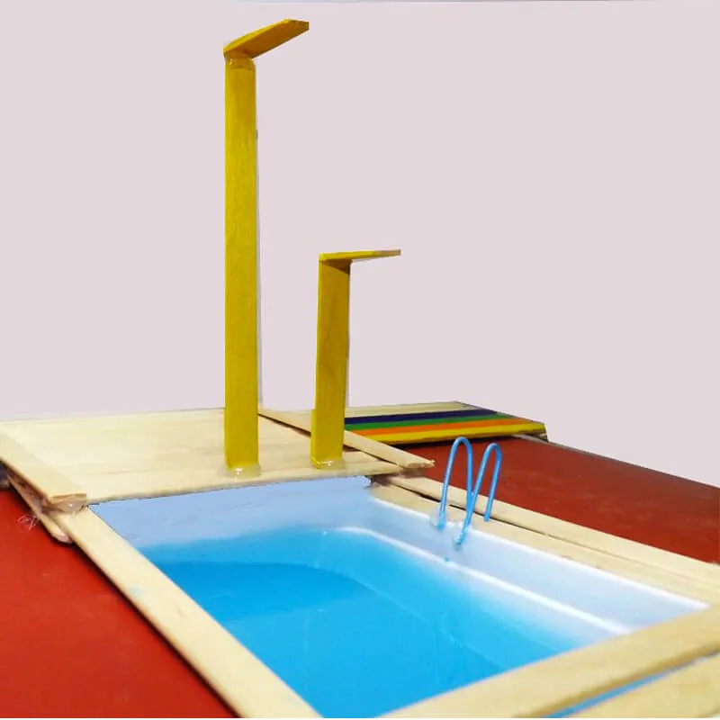 25 dollhouse swimming pool
