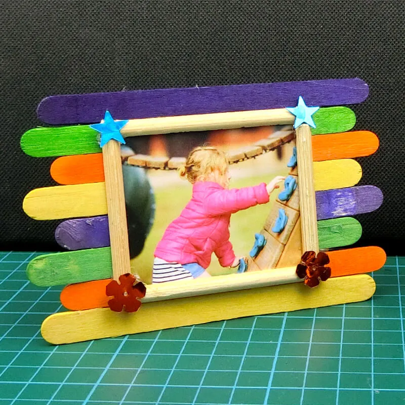 26 popsicles tick photo frame 24