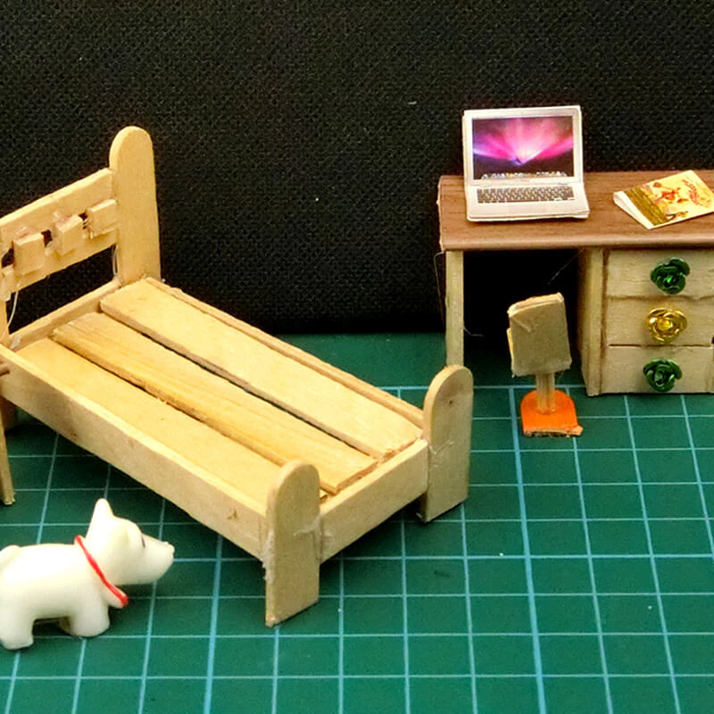 5 miniature popstick bed 7