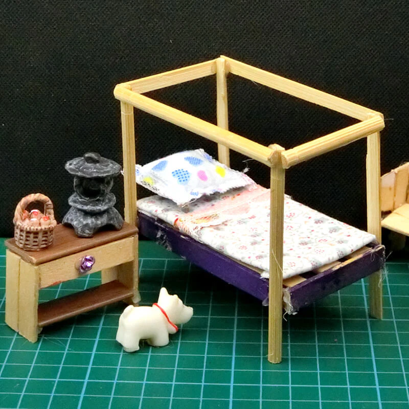 7 popsicle stick bed 12