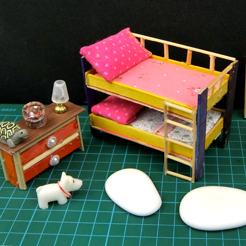 8 popsicle stick bedroom 15