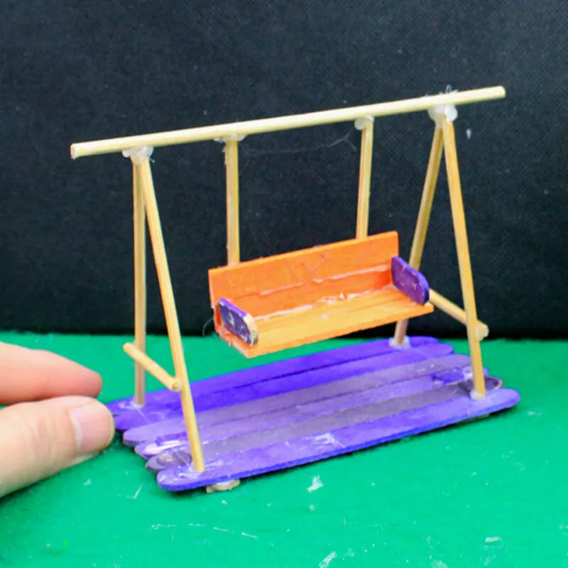 8 popsicle stick swing 16