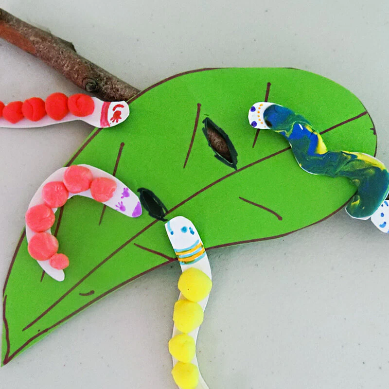 paper worm craft kid 29