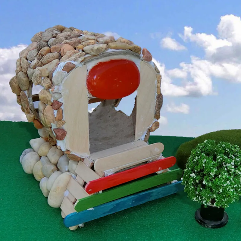 stone fairy house 1